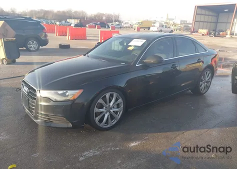 2014 Audi A6 3.0T Premium Plus z USA, uszkodzony, nr VIN WAUFGAFC3EN057362